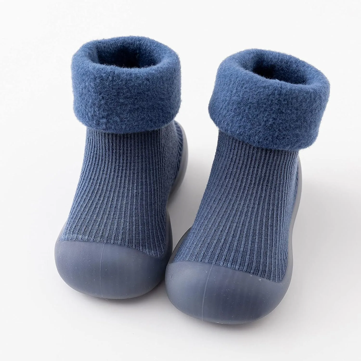Baby Toddler Sock Shoes Infant Soft Rubber Sole Shoes Breathable Cotton First Walking Shoes Slipper Stocking for Kids