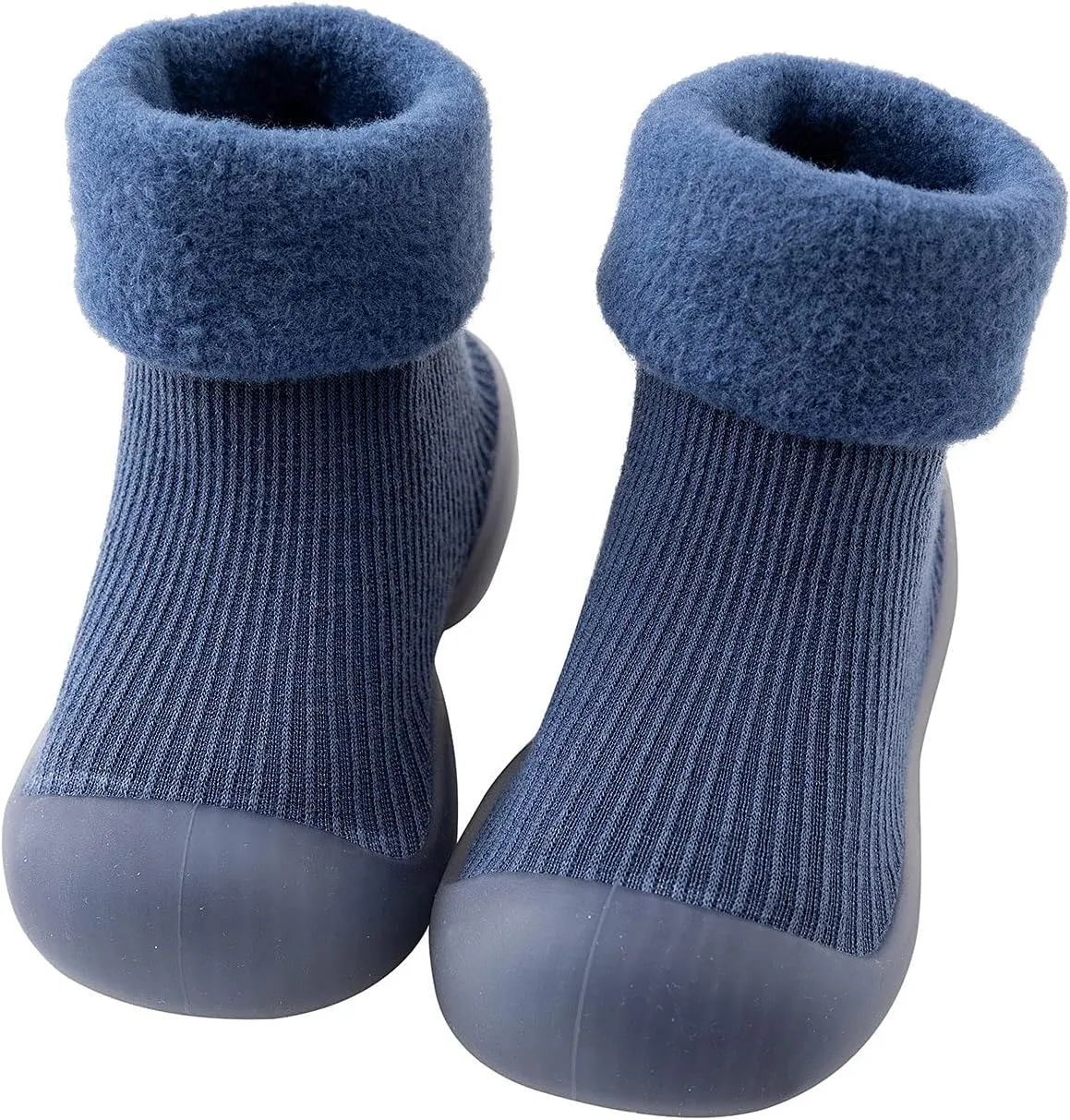 Baby Toddler Sock Shoes Infant Soft Rubber Sole Shoes Breathable Cotton First Walking Shoes Slipper Stocking for Kids