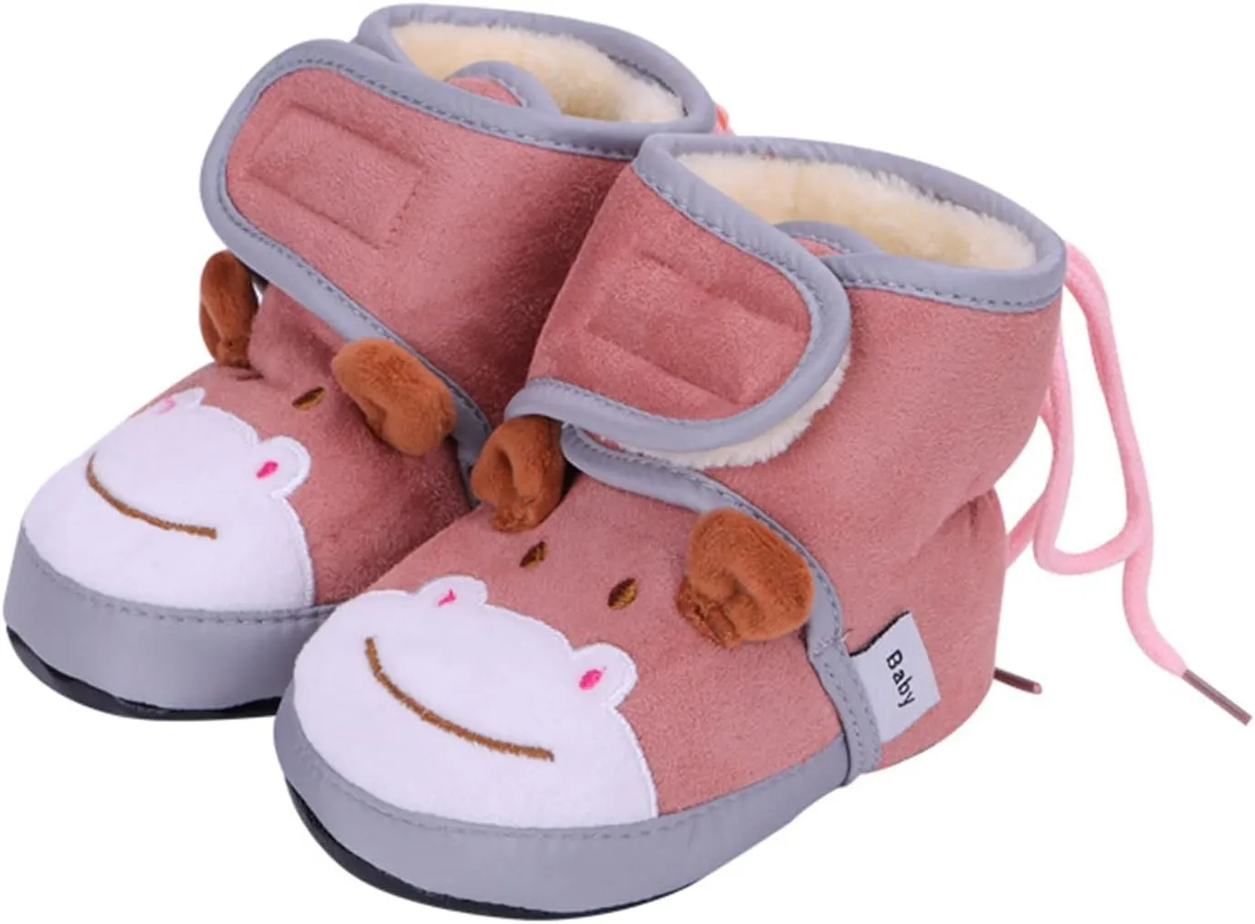 Baby Walking Shoes Baby Boots Winter Warm Shoes Toddler Shoes Baby Soft Warm Shoes Socks Overshoes Soft Sole Sneakers