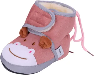 Baby Walking Shoes Baby Boots Winter Warm Shoes Toddler Shoes Baby Soft Warm Shoes Socks Overshoes Soft Sole Sneakers