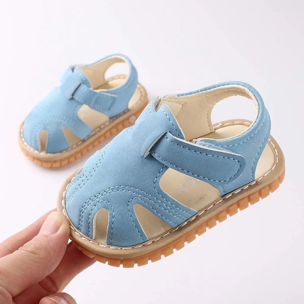 Baby Walking Shoes Shoes Sandals Boys Soft Baby Sole Shoes Girls Roman First Baby Infants First Walking Shoes