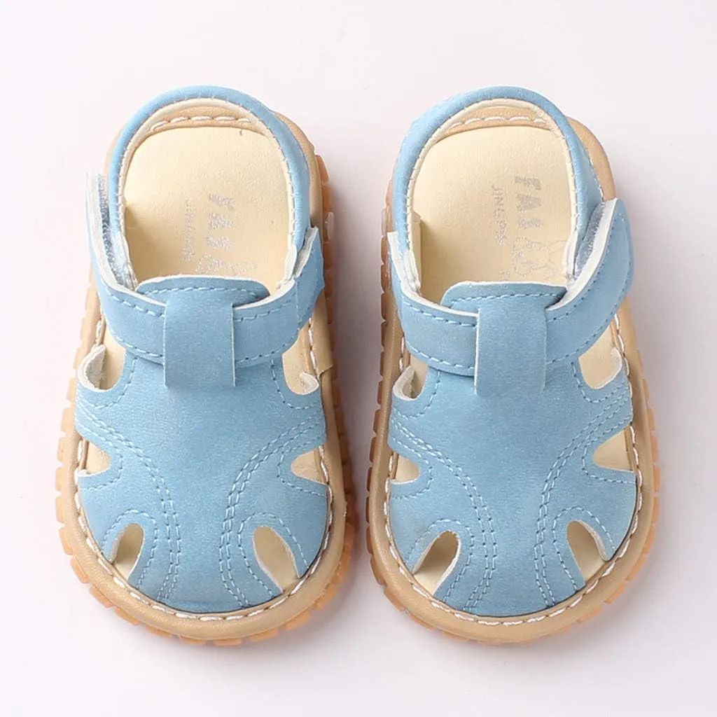 Baby Walking Shoes Shoes Sandals Boys Soft Baby Sole Shoes Girls Roman First Baby Infants First Walking Shoes