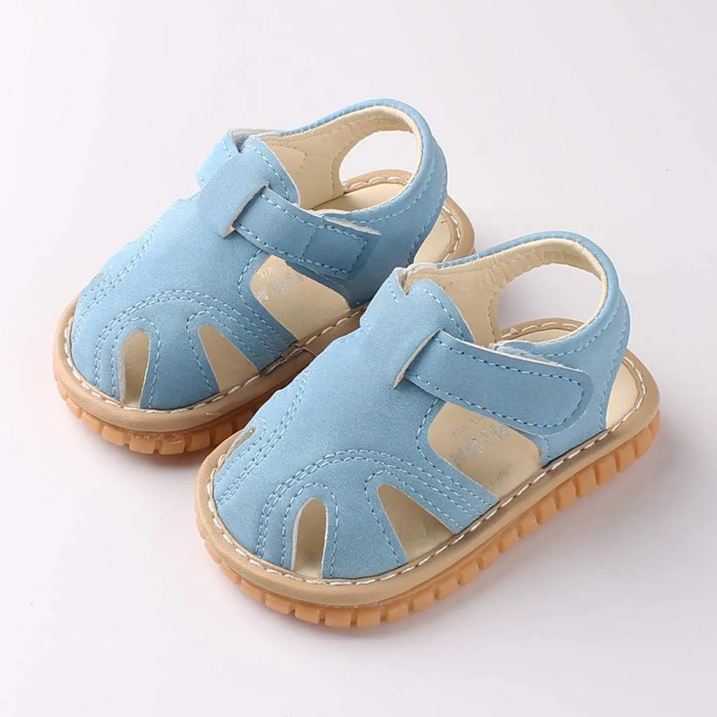 Baby Walking Shoes Shoes Sandals Boys Soft Baby Sole Shoes Girls Roman First Baby Infants First Walking Shoes