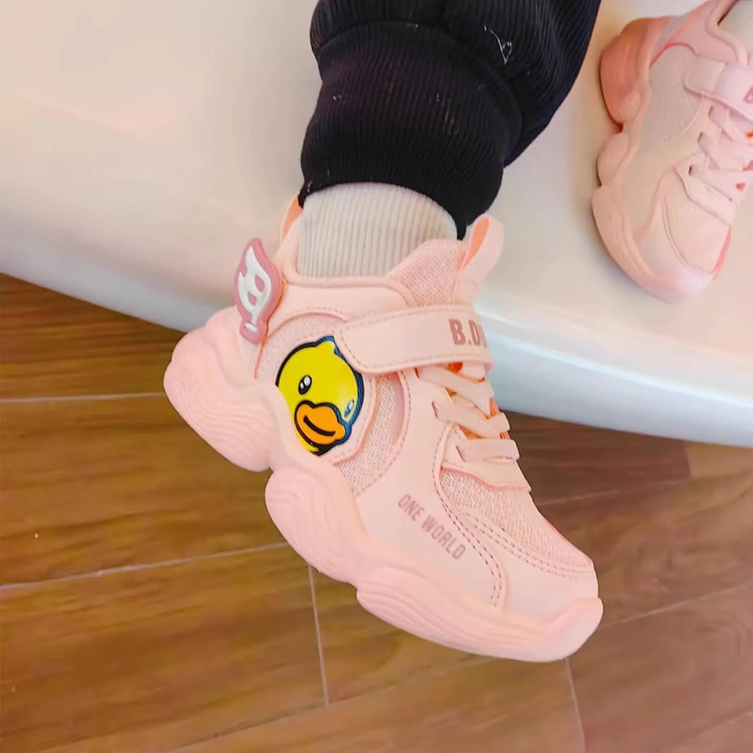 B.Duck Toddler Shoes for Girl and Boy [Comfortable & Fashionable] Kids Shoe Toddler Tennis Shoes Toddler Sneakers for Toddler/Little Kid