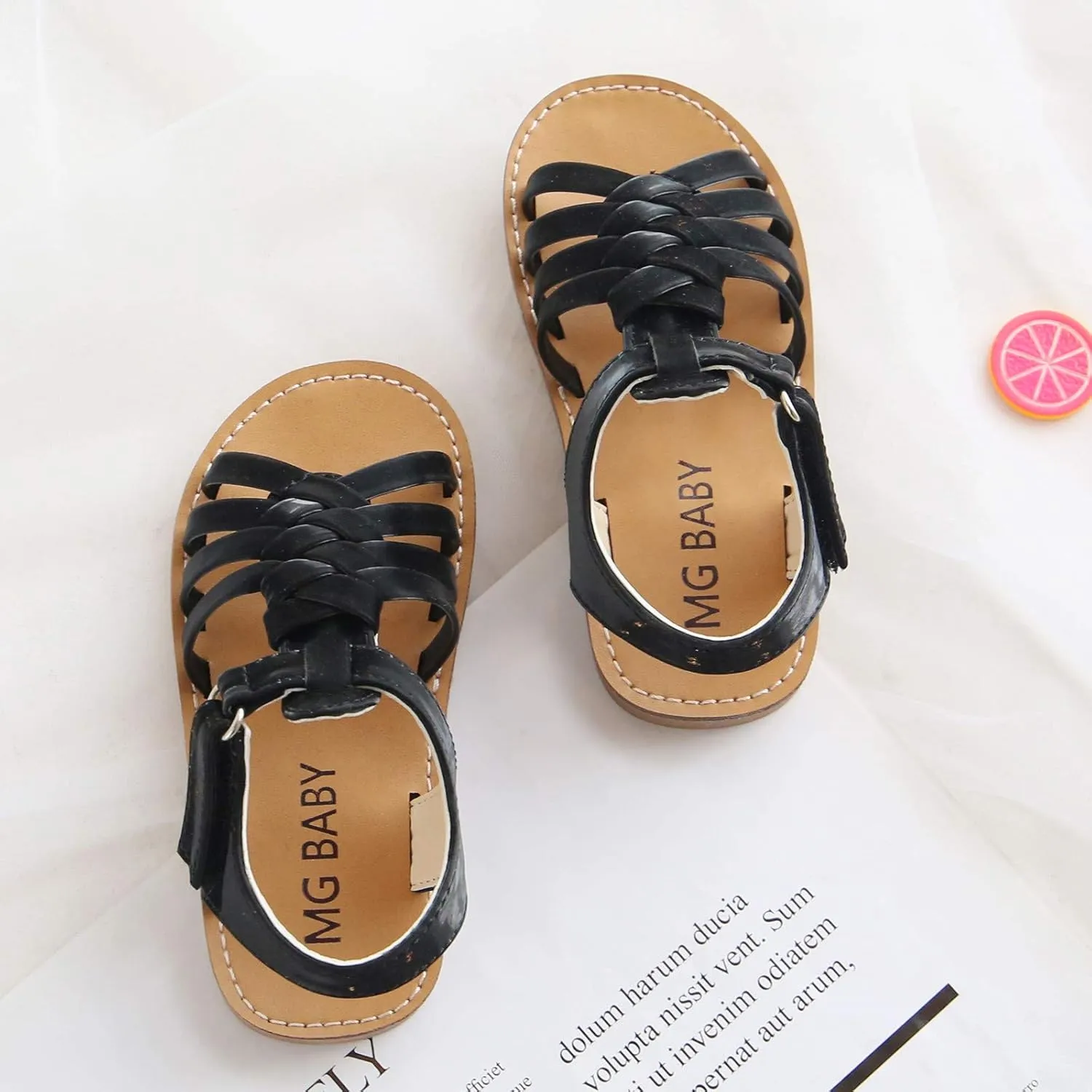 Boy Girl Leather Shoes Beach Children Strap Shoes Girls Sandals Baby Toddler Boys Girl's for Age Beach