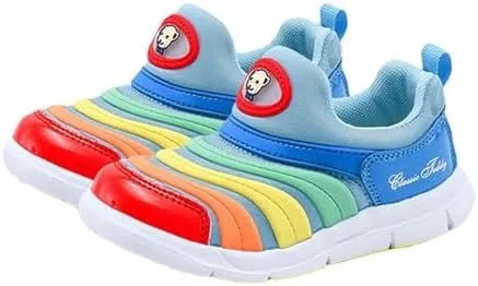 Boys and Girls Sneaker Double-Layer Mesh Baby Shoes Toddler Sneakers Kids Sneakers Low Top Slip-On