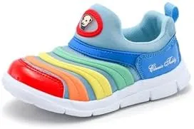 Boys and Girls Sneaker Double-Layer Mesh Baby Shoes Toddler Sneakers Kids Sneakers Low Top Slip-On