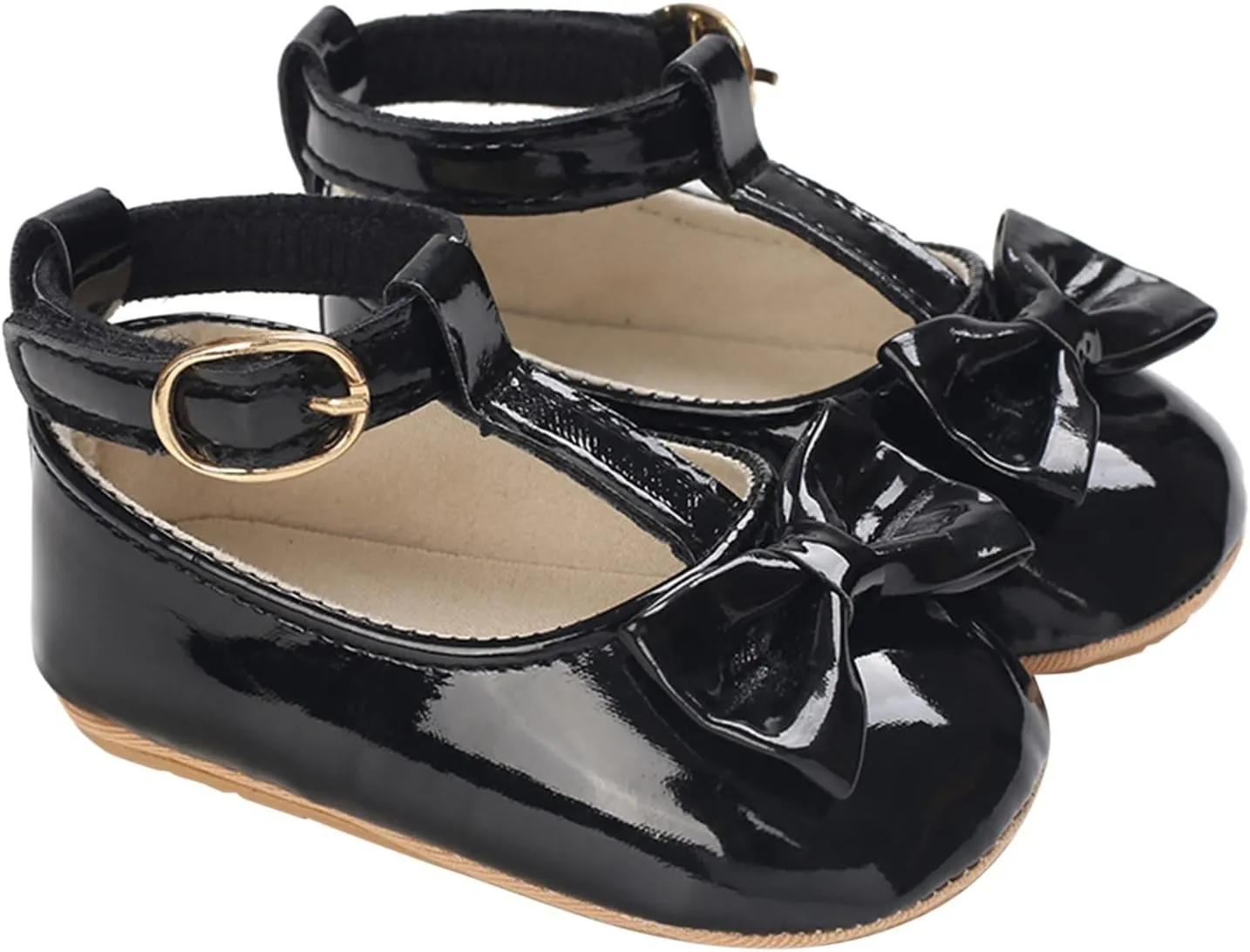 Casual Shoes for Kids Toddler Kids Infant Girls Soild Bowknot Princress Shoes Soft Sole The Floor Barefoot Shoes