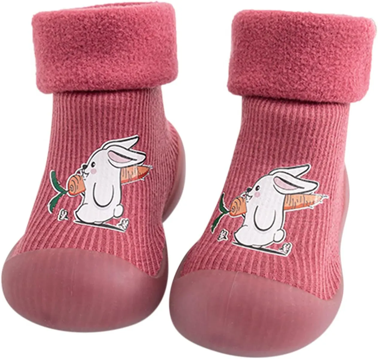 Cat And Girls Sandals Baby Sole Soft Girls Stocking Shoes Boys Toddler Solid Socks Slipper Rubber Warm Kids Knit Baby Shoes Baby Sneakers 12 Months
