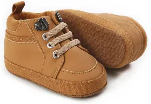 CENCIRILY Baby Boys Girls High Top Sneakers Soft Soles Anti Skid Infant Ankle Shoes Toddler Prewalker First Walking Crib Shoes