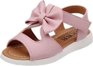 Child and Toddler Baby Girls Sandals Soft Sole Non Slip Sandals Casual Beach Shoes Summer Princess (Pink, 8 M Toddler)