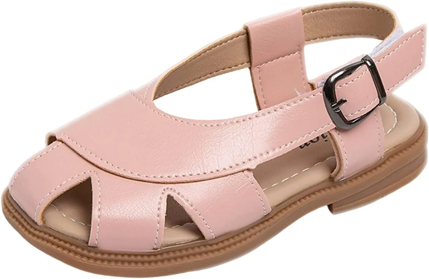 Children Shoes Flat Sandals Hollow Beach Shoes Fashion Soft Sole Girls Boys Casual Sandals Baby Girls Sandals (Pink, 12 Little Child)