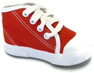Childrens High-Top Canvas Sneaker 6 Colors Available (Infant/Toddler/Little Kid)
