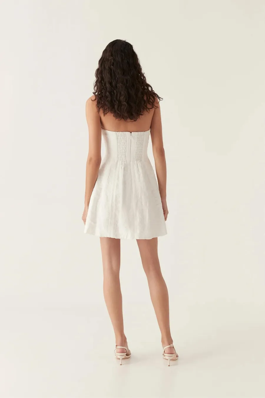Cinque Jacquard Mini Dress Ivory
