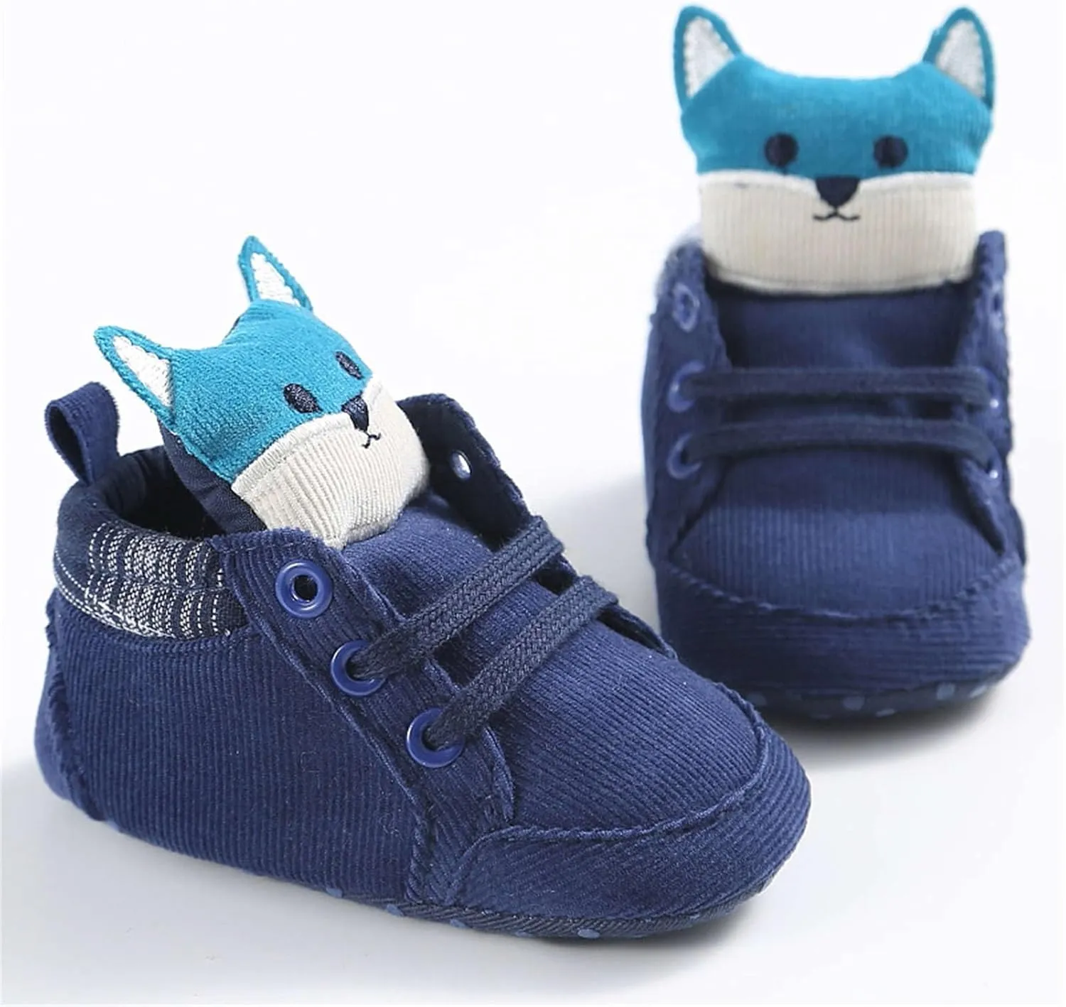 Cute Cartoon Infant Unisex Baby Warm Cotton Anti-Slip Soft Sole First Walkers Shoes Baby Boy Girl Shoes Sneakers