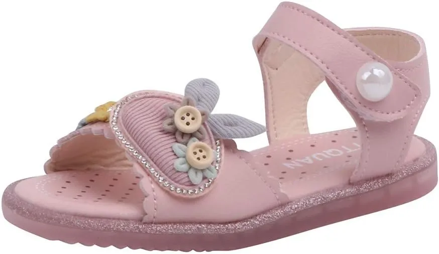 DEESEE(TM)_Home Sock Shoes Boy, Toddler Infant Kids Baby Girls Cute Rabbit Soft Princess Shoes Beach Sandals