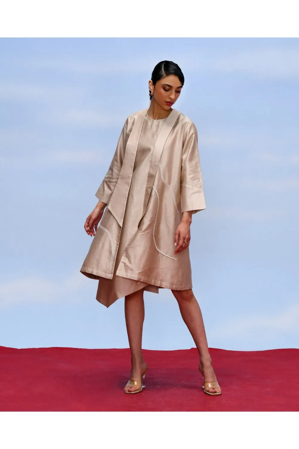 DIAGONAL JACKET SET