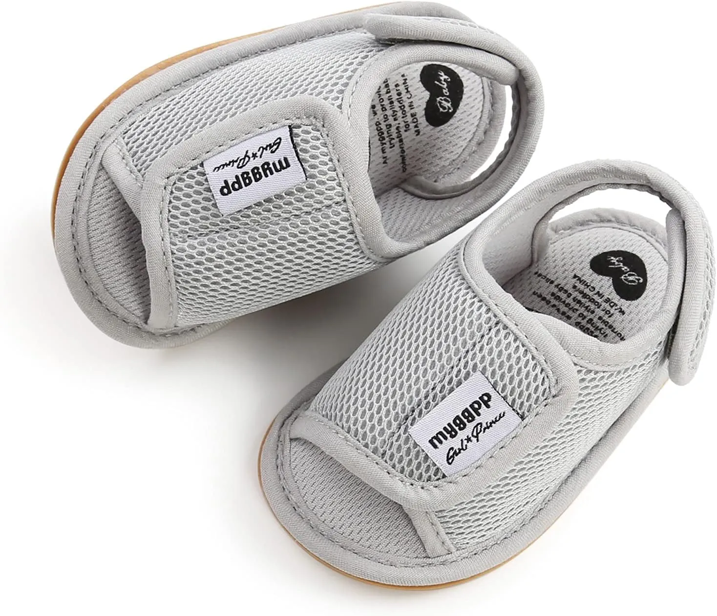 EnJoCho Baby Girls Boys Mesh Shoes Sandals Soft Non-Slip Rubber Sole Flat Walking Shoes for Infant Toddler Girls Boys