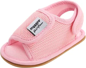 EnJoCho Baby Girls Boys Mesh Shoes Sandals Soft Non-Slip Rubber Sole Flat Walking Shoes for Infant Toddler Girls Boys