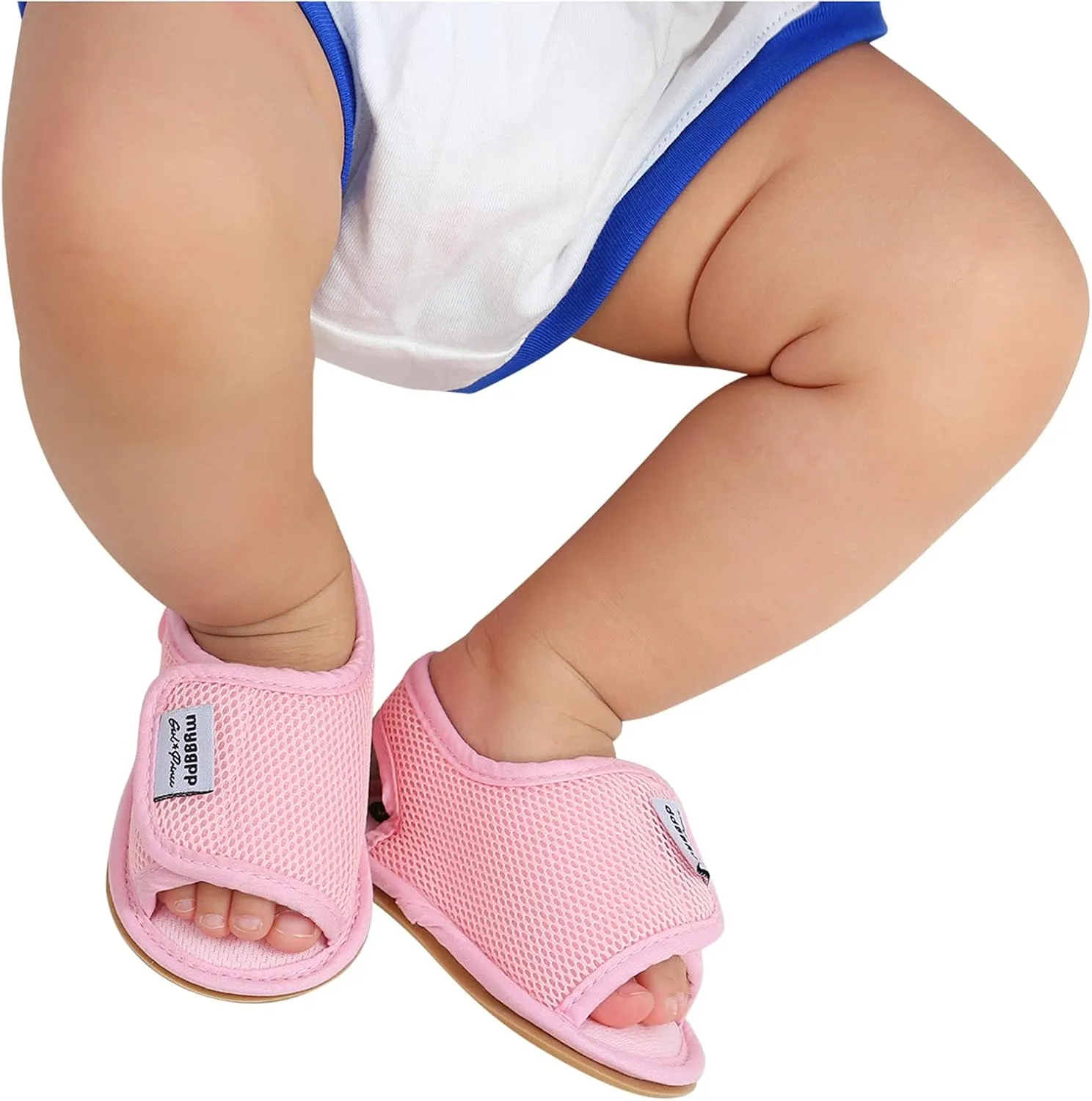 EnJoCho Baby Girls Boys Mesh Shoes Sandals Soft Non-Slip Rubber Sole Flat Walking Shoes for Infant Toddler Girls Boys