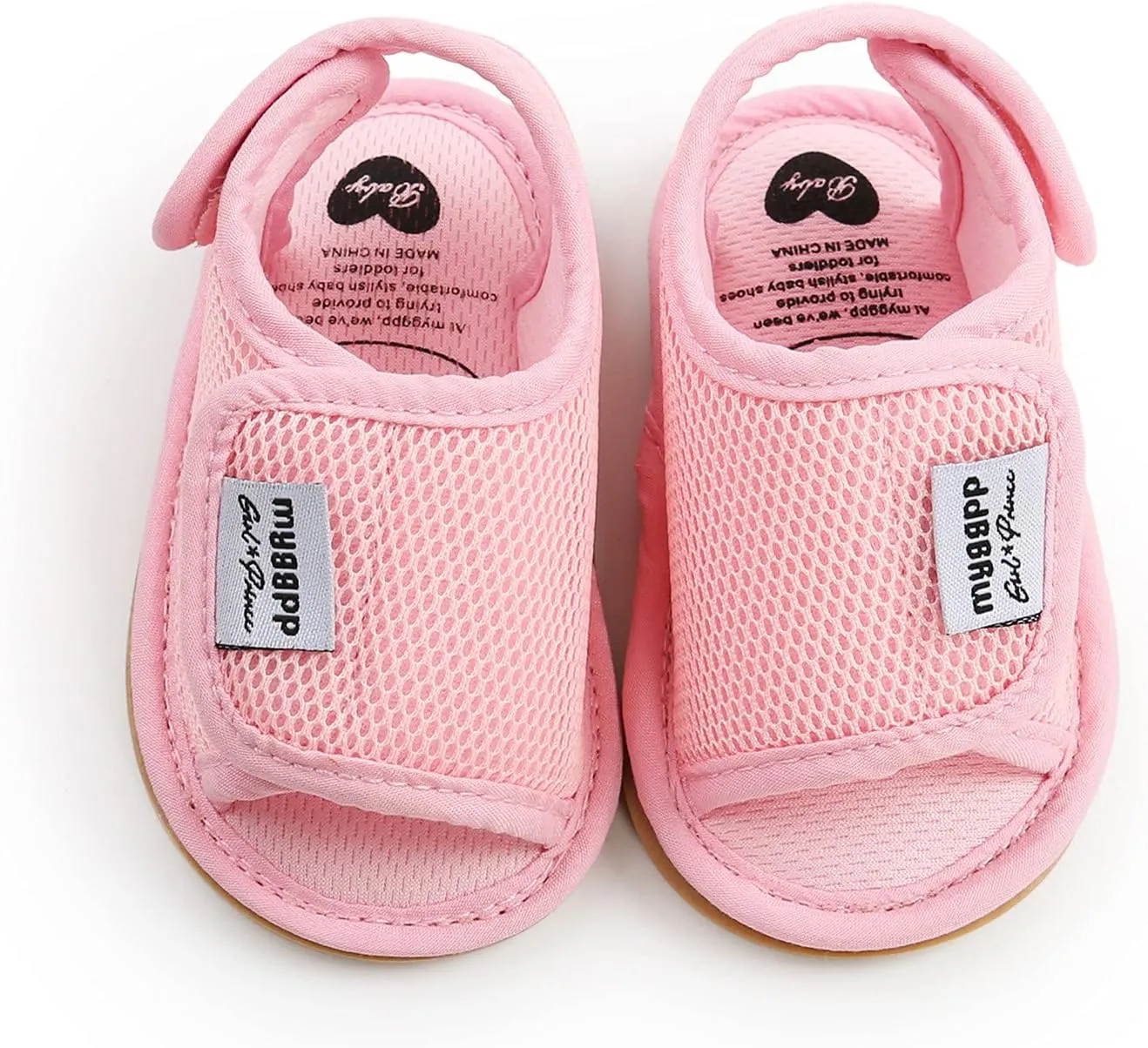 EnJoCho Baby Girls Boys Mesh Shoes Sandals Soft Non-Slip Rubber Sole Flat Walking Shoes for Infant Toddler Girls Boys