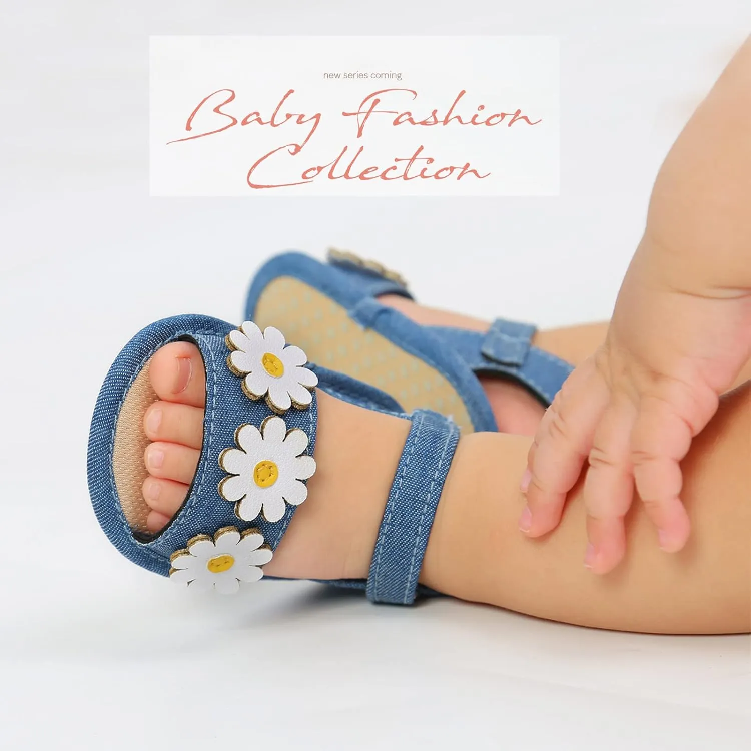 EnJoCho Children Shoes Baby Boys Girls Sandals Soft Sole Summer Shoes Baby Flat Shoes Outdoor Beach Shoes First Walkers