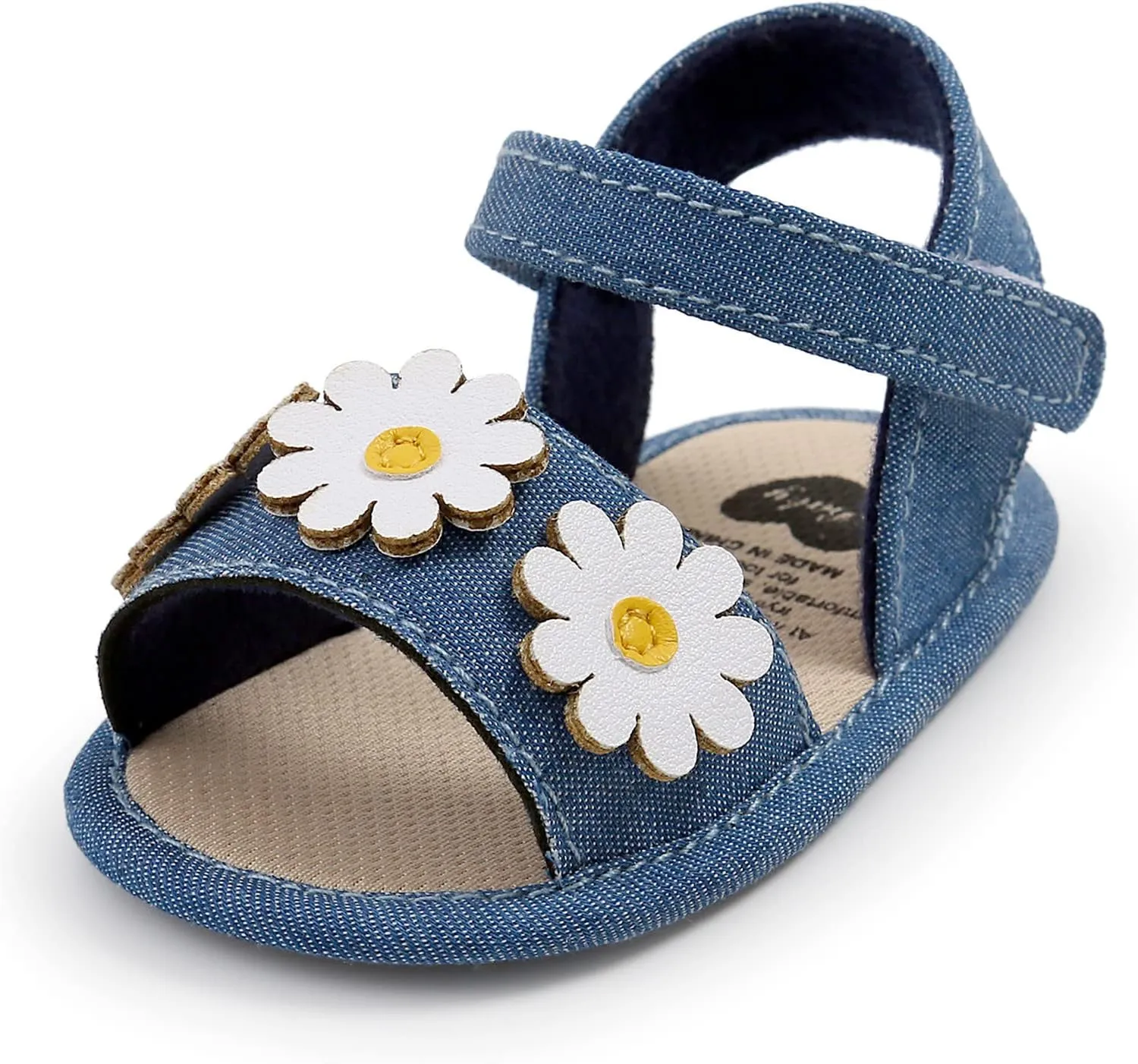EnJoCho Children Shoes Baby Boys Girls Sandals Soft Sole Summer Shoes Baby Flat Shoes Outdoor Beach Shoes First Walkers