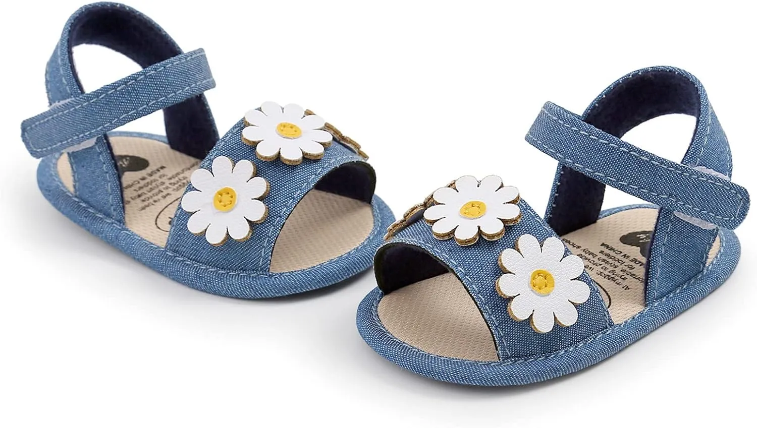 EnJoCho Children Shoes Baby Boys Girls Sandals Soft Sole Summer Shoes Baby Flat Shoes Outdoor Beach Shoes First Walkers