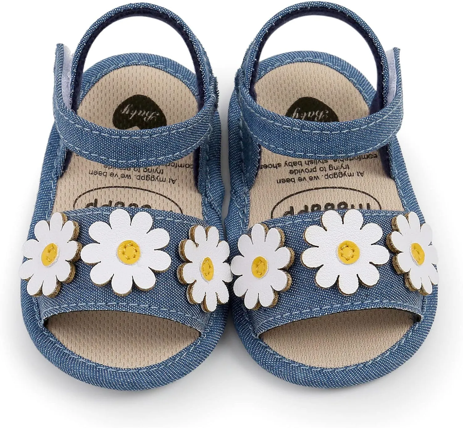 EnJoCho Children Shoes Baby Boys Girls Sandals Soft Sole Summer Shoes Baby Flat Shoes Outdoor Beach Shoes First Walkers