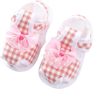 EnJoCho Children Sneakers Baby Girls Boys Non-Slip Soft Sole Toddler Shoes Infant Toddler First Walkers Shoes Princess