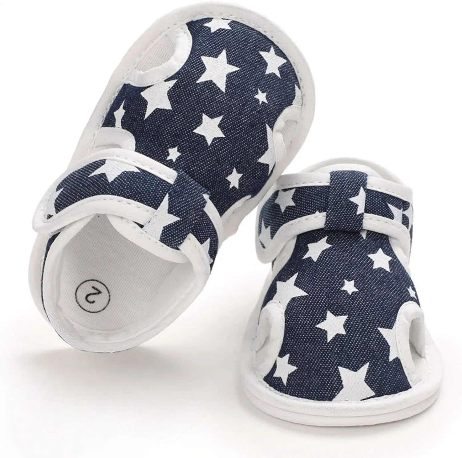 EnJoCho Infant Baby Boys Girls Cartoon Sandals Soft Sole Non Slip Toddler Prewalker Crib Summer Outdoor Walking Shoes