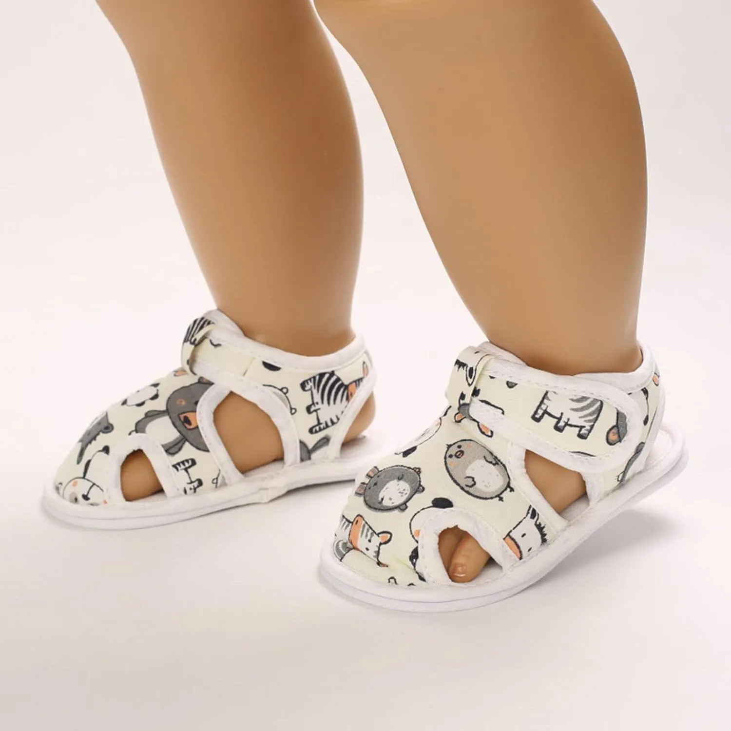 EnJoCho Infant Baby Boys Girls Cartoon Sandals Soft Sole Non Slip Toddler Prewalker Crib Summer Outdoor Walking Shoes