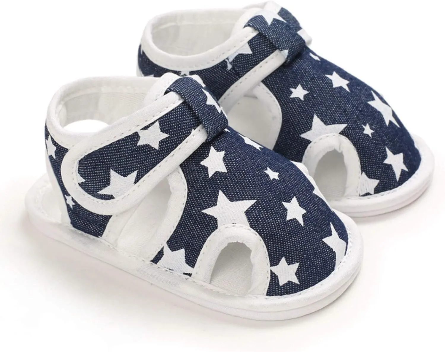 EnJoCho Infant Baby Boys Girls Cartoon Sandals Soft Sole Non Slip Toddler Prewalker Crib Summer Outdoor Walking Shoes