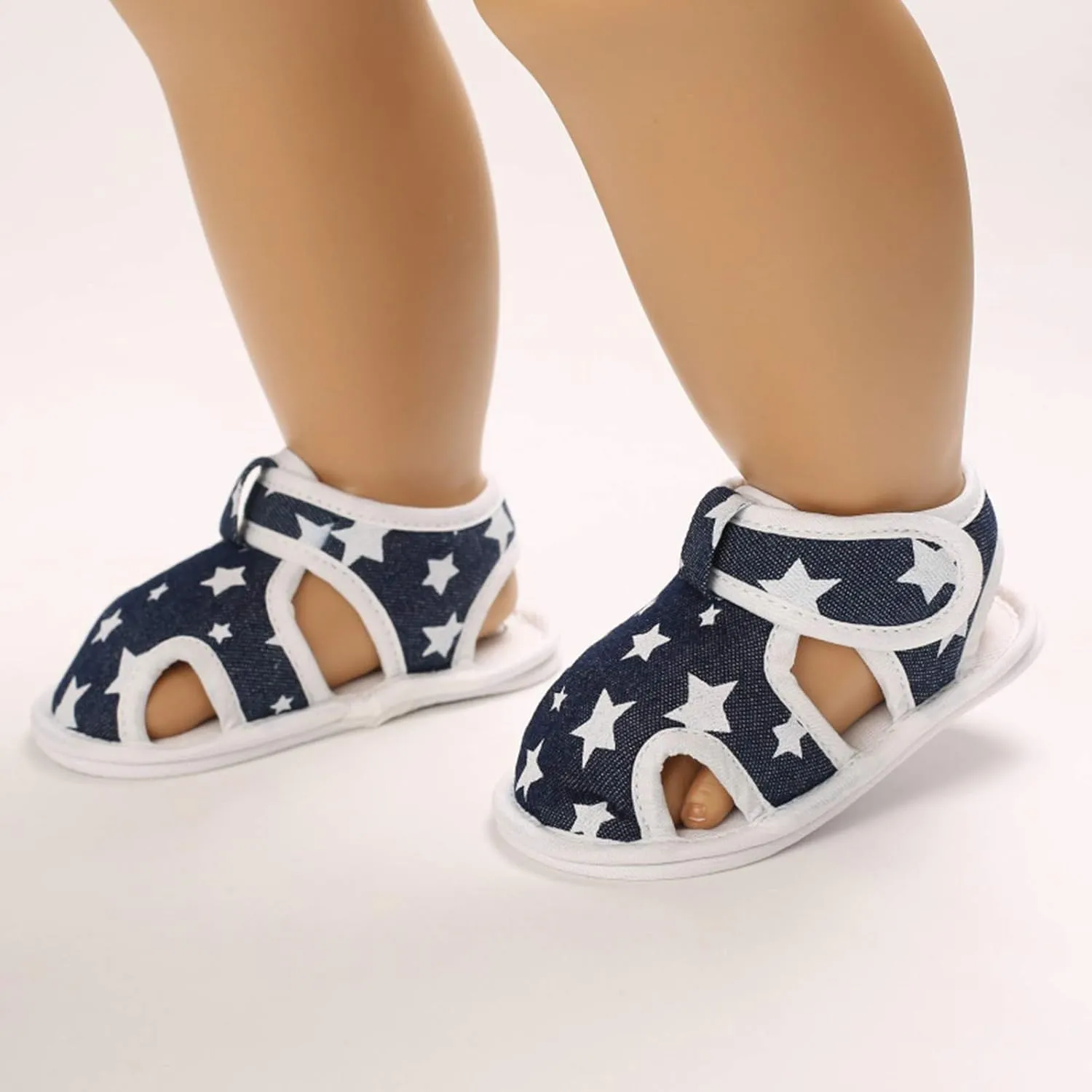 EnJoCho Infant Baby Boys Girls Cartoon Sandals Soft Sole Non Slip Toddler Prewalker Crib Summer Outdoor Walking Shoes