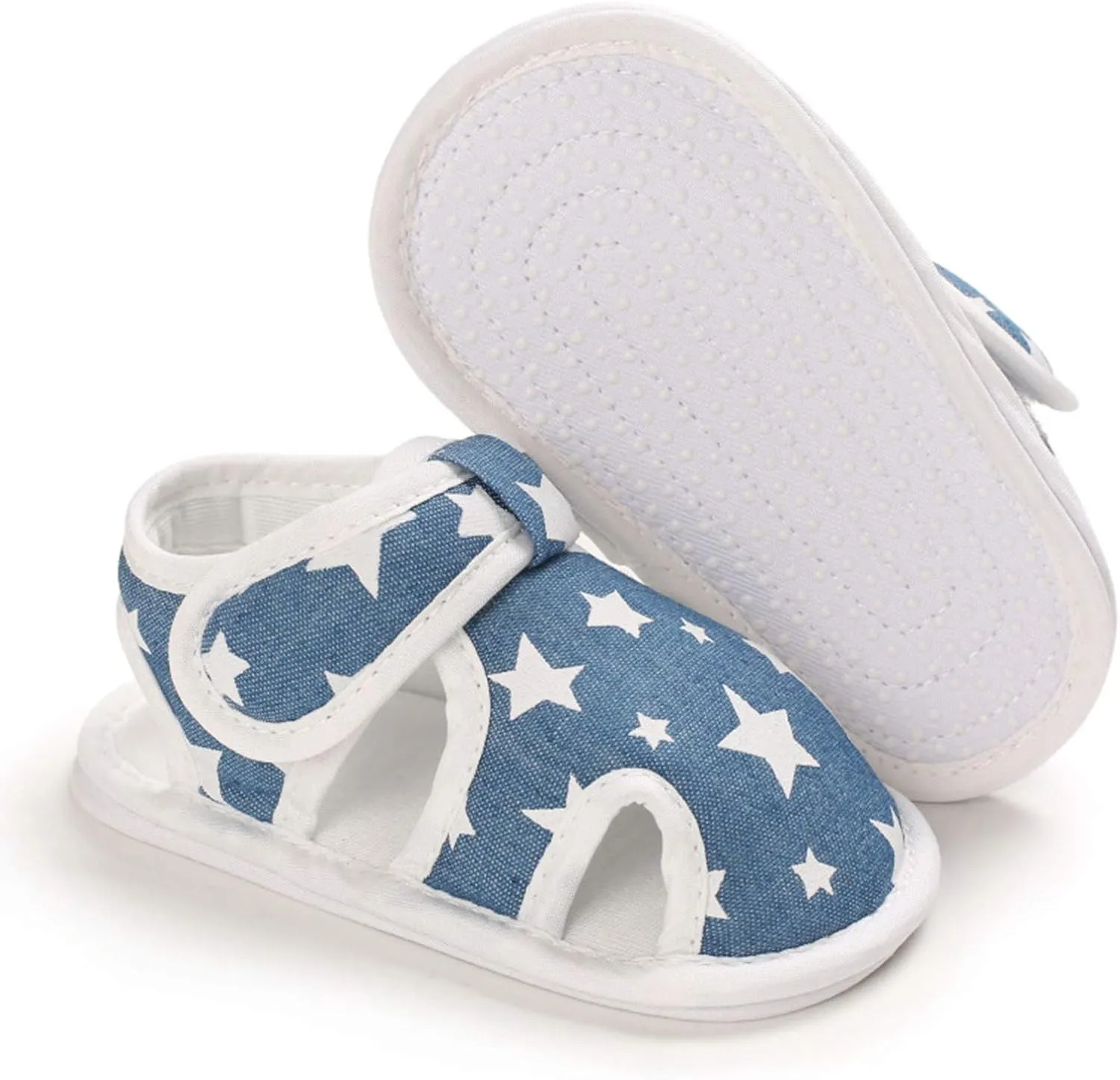EnJoCho Infant Baby Boys Girls Cartoon Sandals Soft Sole Non Slip Toddler Prewalker Crib Summer Outdoor Walking Shoes