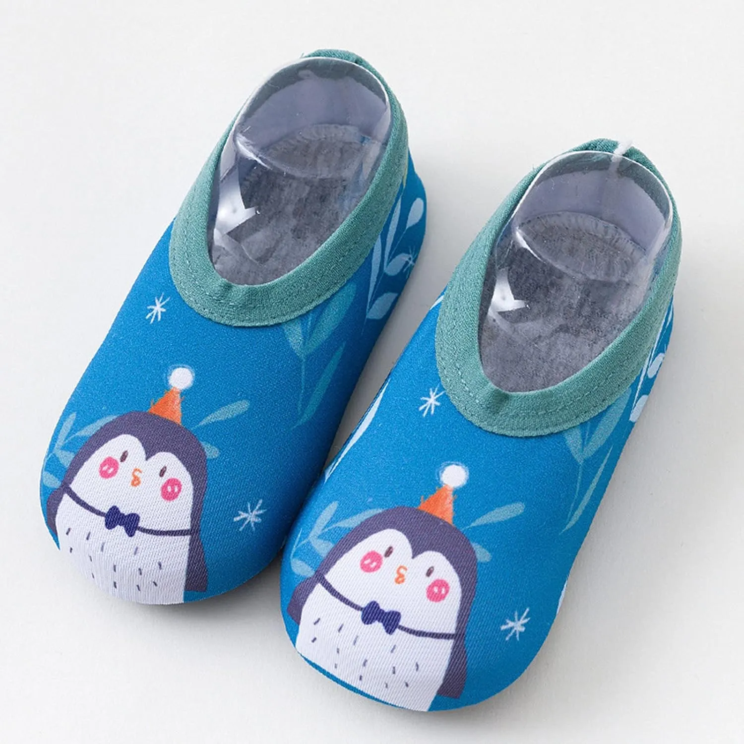 EnJoCho Tennis Shoes for Toddler Girls Barefoot Shoes Baby Socks Boys The Aqua Floor Cartoon Socks Kids Non-Slip Baby Shoes