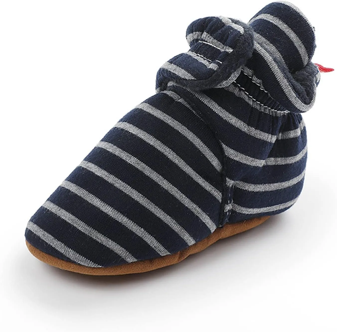 EnJoCho Toddler Winter Warm Cozy Prewalker Socks Baby Cotton Booties Newborn Soft Sole Infant Fleece Boots Non-Slip Crib Shoes