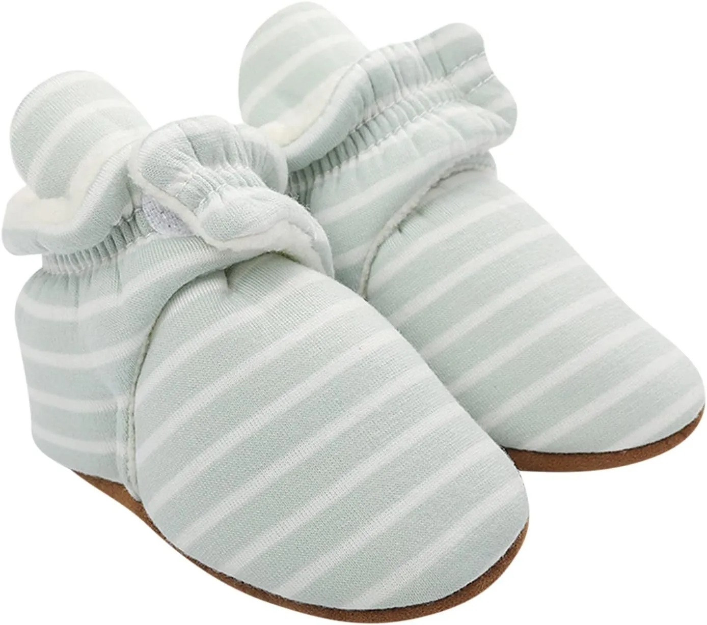 EnJoCho Toddler Winter Warm Cozy Prewalker Socks Baby Cotton Booties Newborn Soft Sole Infant Fleece Boots Non-Slip Crib Shoes