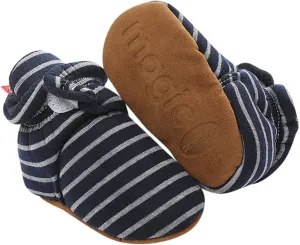 EnJoCho Toddler Winter Warm Cozy Prewalker Socks Baby Cotton Booties Newborn Soft Sole Infant Fleece Boots Non-Slip Crib Shoes
