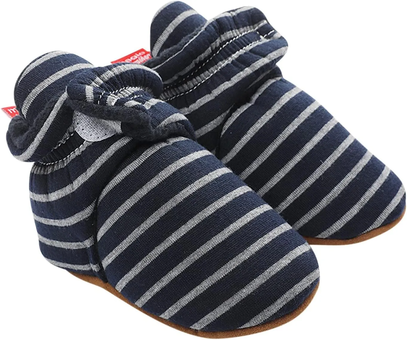 EnJoCho Toddler Winter Warm Cozy Prewalker Socks Baby Cotton Booties Newborn Soft Sole Infant Fleece Boots Non-Slip Crib Shoes