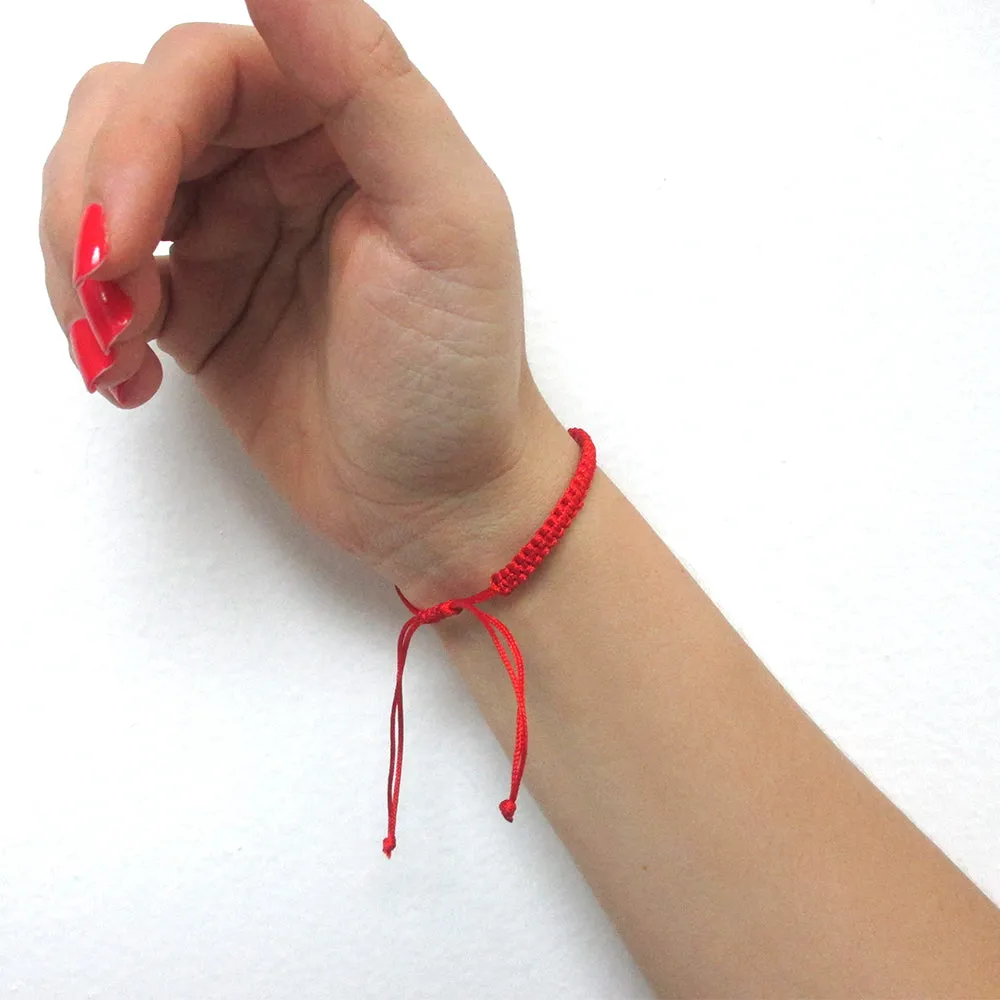 Evil Eye Red String Kabbalah Bracelet Nazar Mati Bead Good Luck Charm Protection