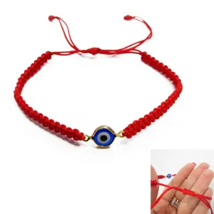 Evil Eye Red String Kabbalah Bracelet Nazar Mati Bead Good Luck Charm Protection