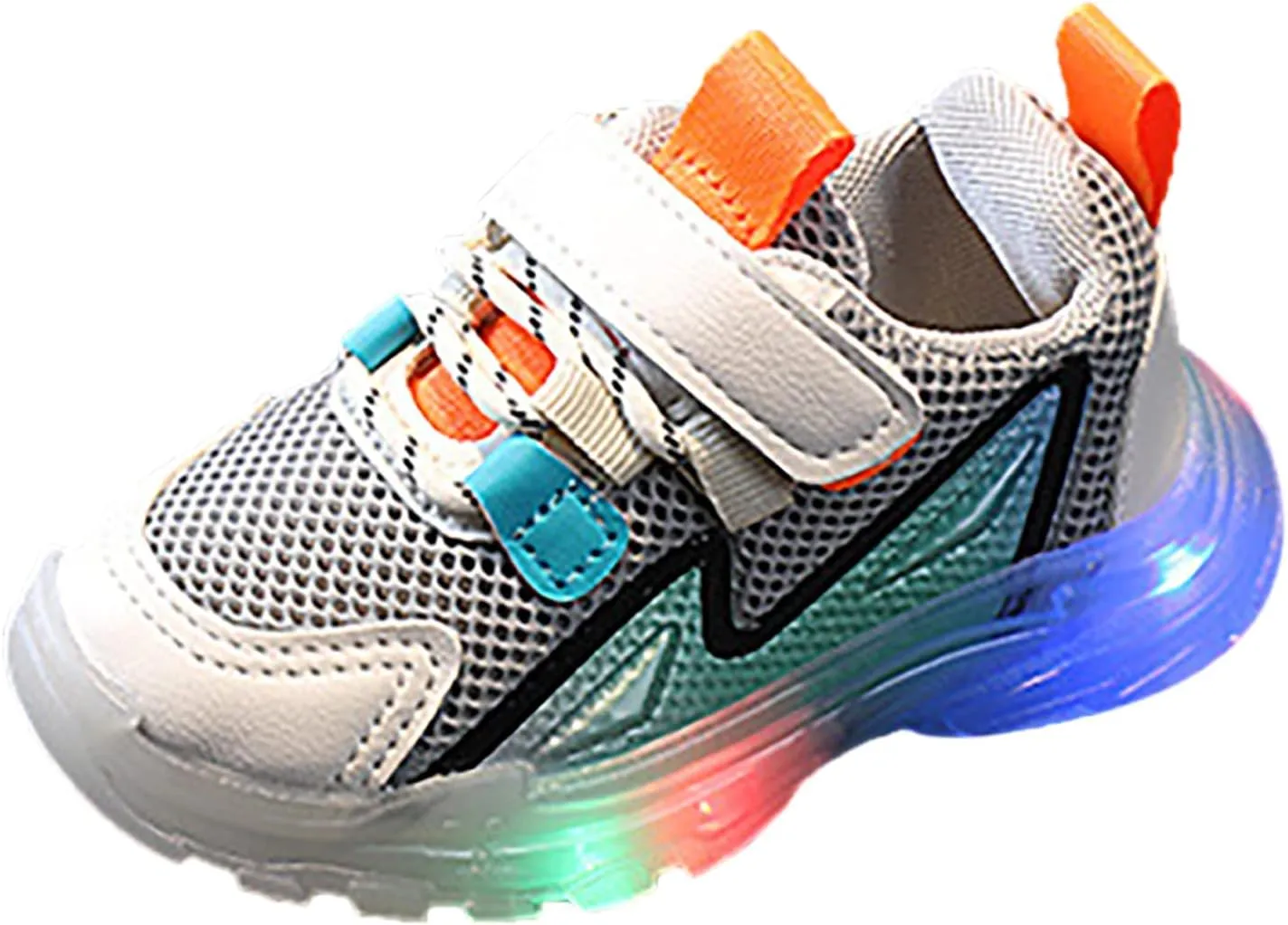 Fashion Light On LED Baby Shoes Casual Children Shoes Multiple Colors Soft Sole Kids Toddler Girl Tennis Shoes Size 9