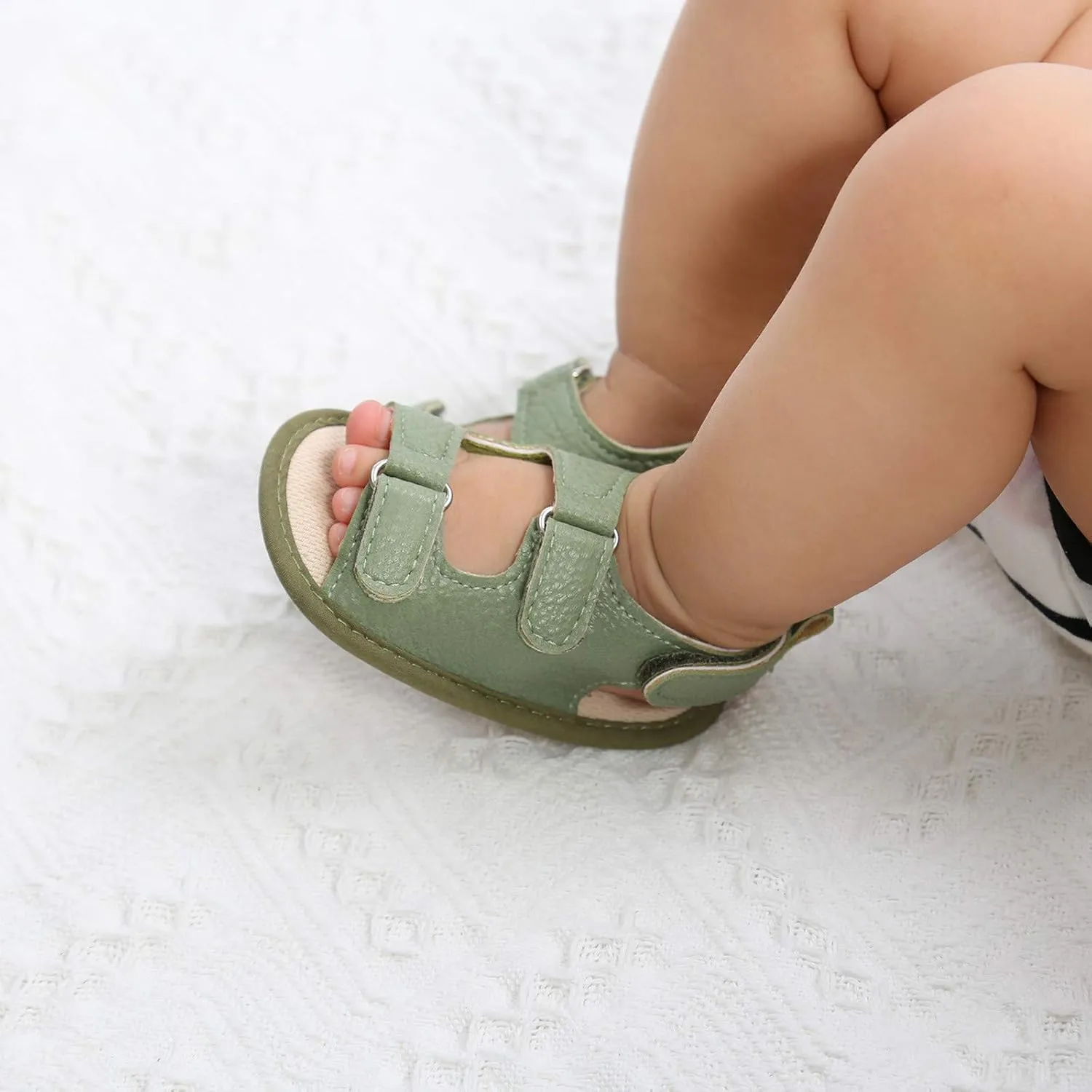 Flat Girls Rubber Baby Soft Boys Walking Non-Slip Sandals Sole Shoes Prewalker Toddler Sandals Boys
