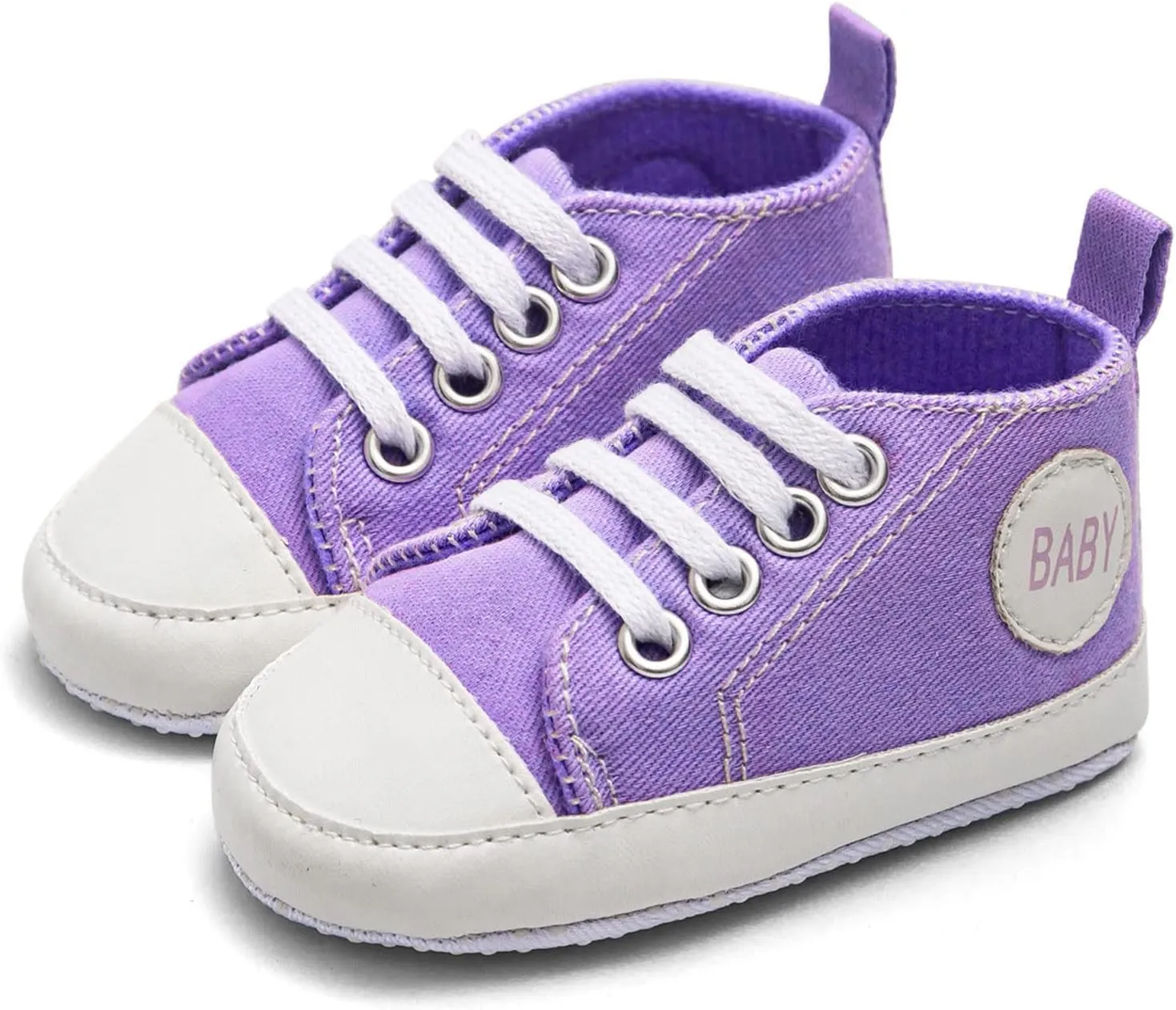 Generic Toddler Baby Boys Girls Slip On Canvas Shoes Available Sole Toddler Shoes Soft Flat Bottom Walking Casual Shoes