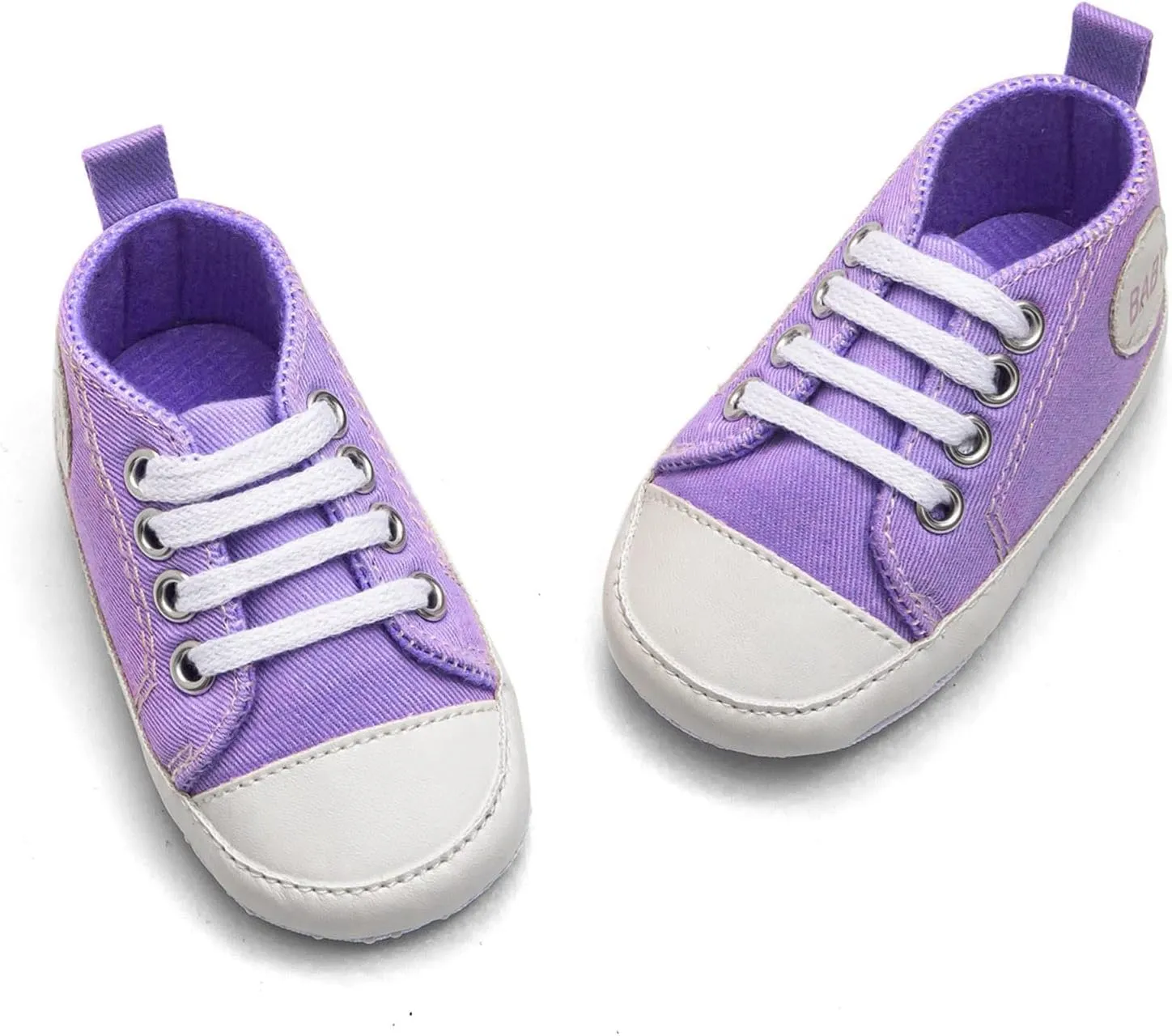 Generic Toddler Baby Boys Girls Slip On Canvas Shoes Available Sole Toddler Shoes Soft Flat Bottom Walking Casual Shoes