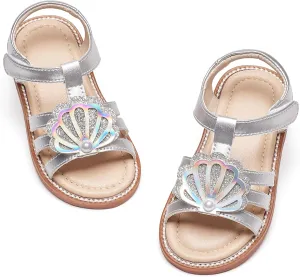 GINFIVE Toddler Girls Sandals Girls Toddler Sandals Little Girls Kids Shoes