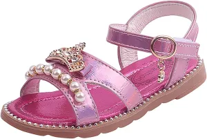 Girl Platform Sandals Girls Sandals Flat Pearl Children Shoes Big Kids Beach Shoes Girls Princess Girls Pool Slides