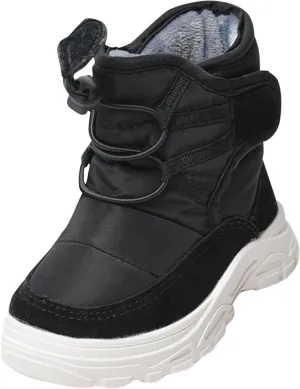 Girls and Boys Children's Casual Shoes Mesh Soft Sole Breathable Sports Short Boots Girls Snow Boots with Pom Poms