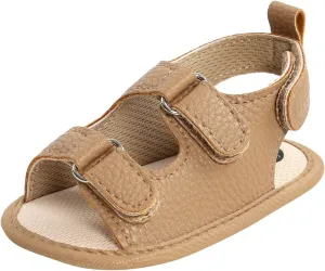 Girls Prewalker Walking Soft Sandals Sole Flat Boys Non-Slip Shoes Baby Rubber Baby Shoes Toddler Mary Jane Shoes